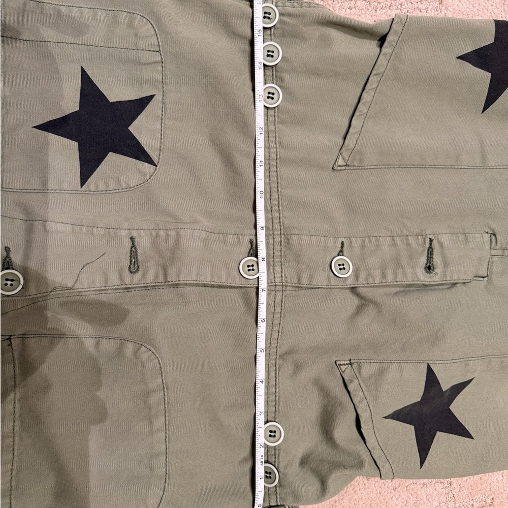 Pistola Jumpsuit with Black Stars and Red Embroidery - Picture 5 of 5